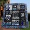 Forever Behind The Badge Quilt Blanket Vq06  Quilt
